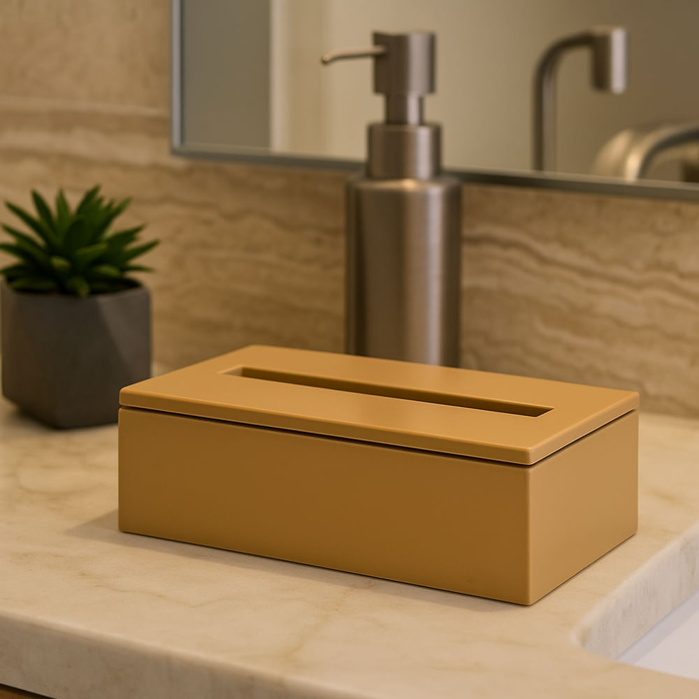 Porta Papel Toalha Flex Areia Brilhante Banho Mais